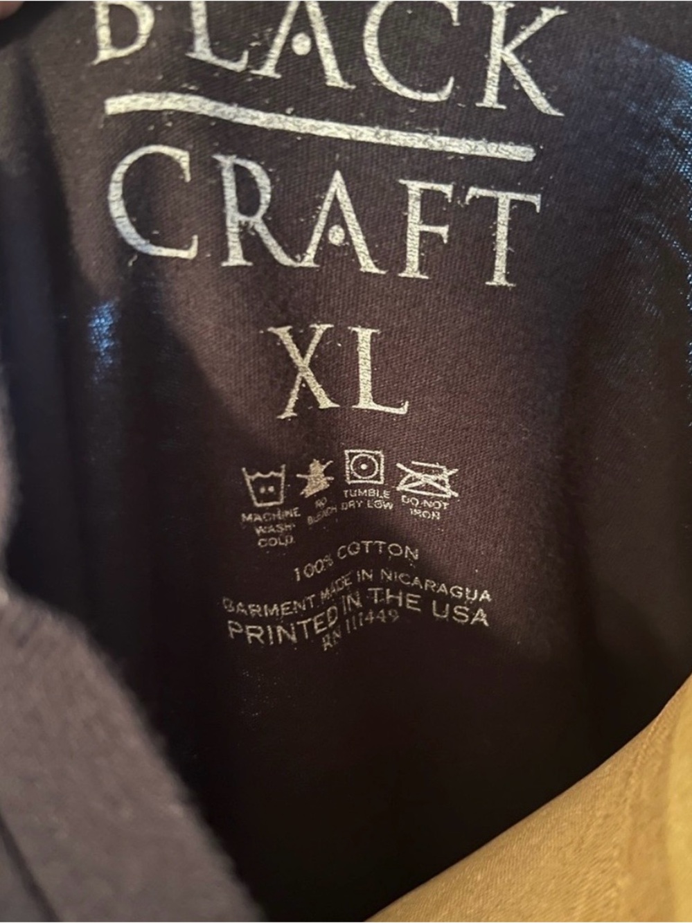 Blackcraft 2 Tee Bundle Baphomat and Grim Reaper Church XL - Picture 4 of 5